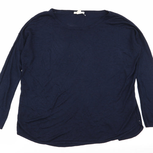 H&M Womens Blue   Basic T-Shirt Size S