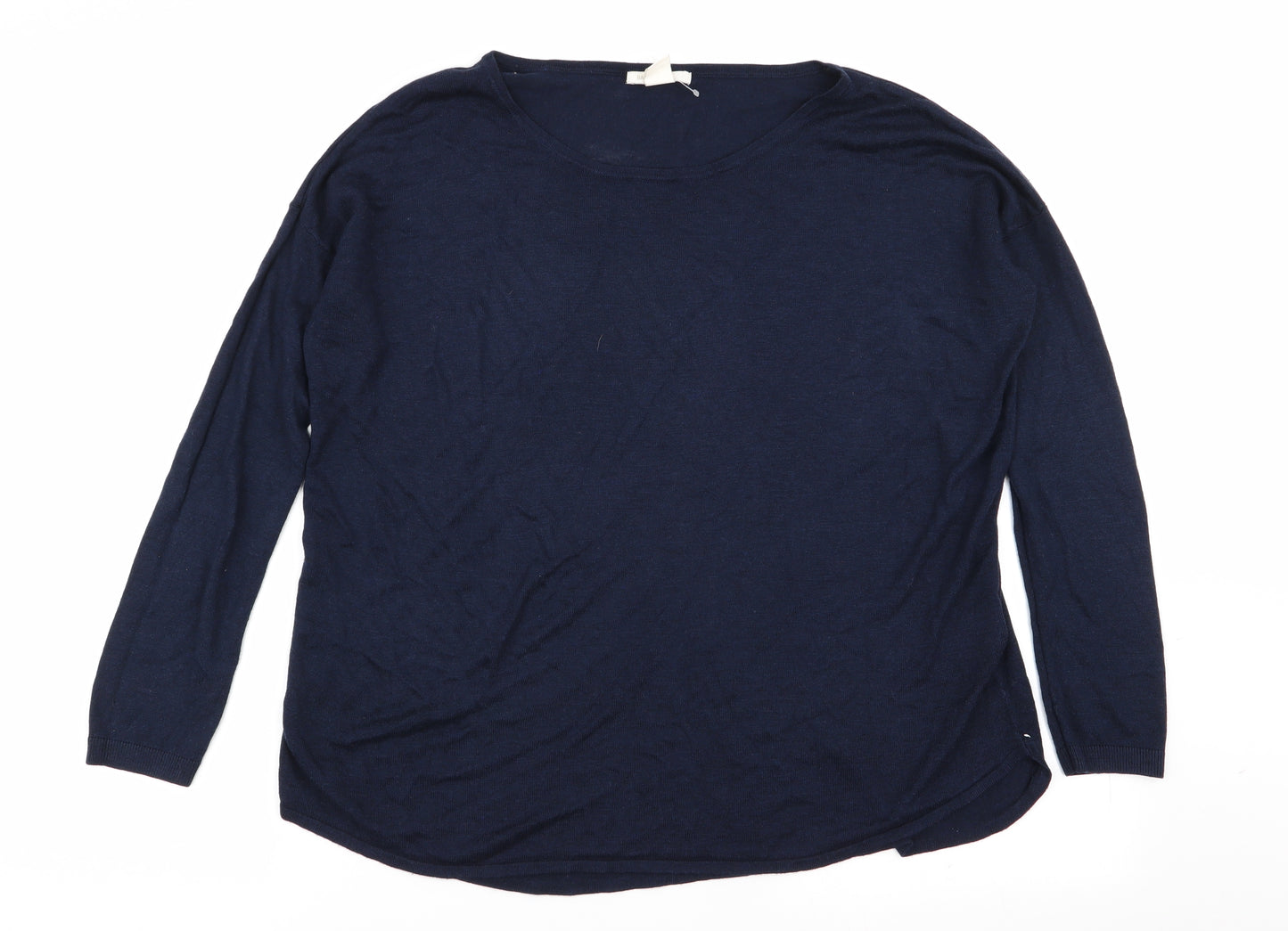 H&M Womens Blue   Basic T-Shirt Size S