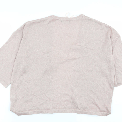 F&F Womens Pink   Cardigan Jumper Size 16