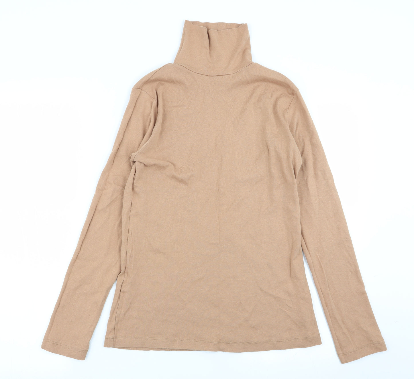 Peacocks Womens Beige   Basic T-Shirt Size 16