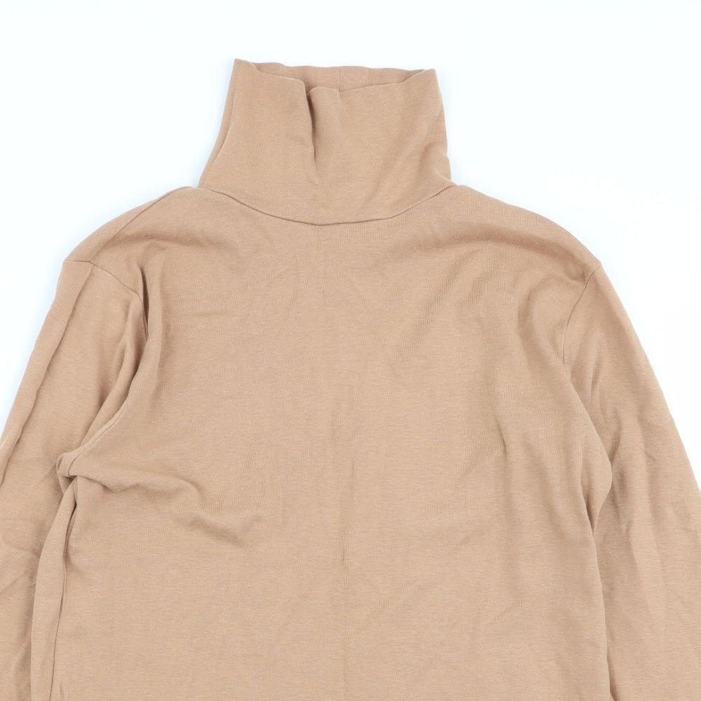 Peacocks Womens Beige   Basic T-Shirt Size 16