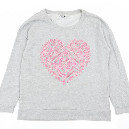 New Look Womens Grey   Pullover Jumper Size 12