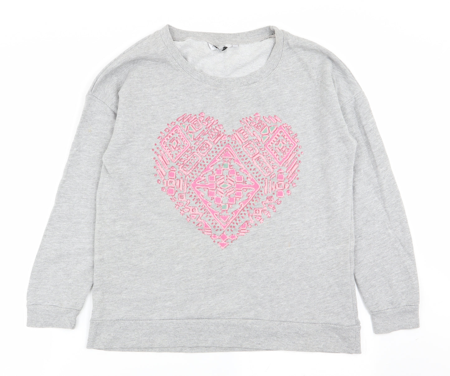New Look Womens Grey   Pullover Jumper Size 12
