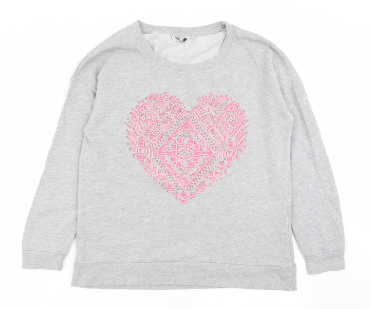 New Look Womens Grey   Pullover Jumper Size 12