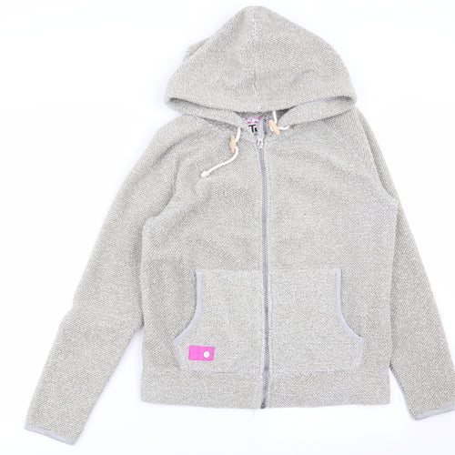TU Womens Beige   Full Zip Jumper Size 8