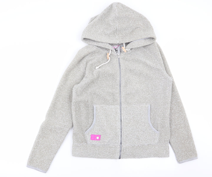 TU Womens Beige Full Zip Jumper Size 8
