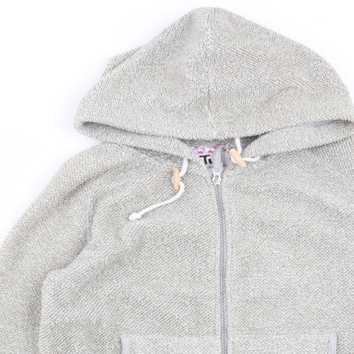 TU Womens Beige   Full Zip Jumper Size 8