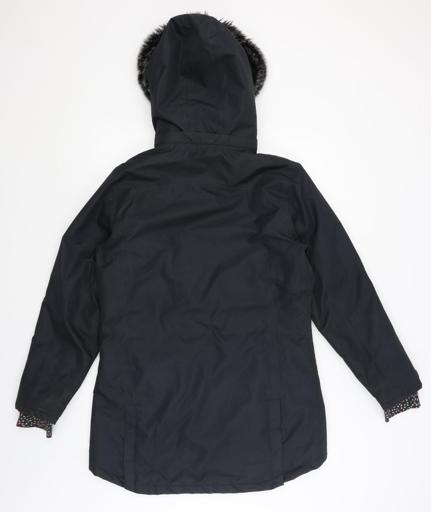 Aubrion Womens Black   Rain Coat Coat Size L