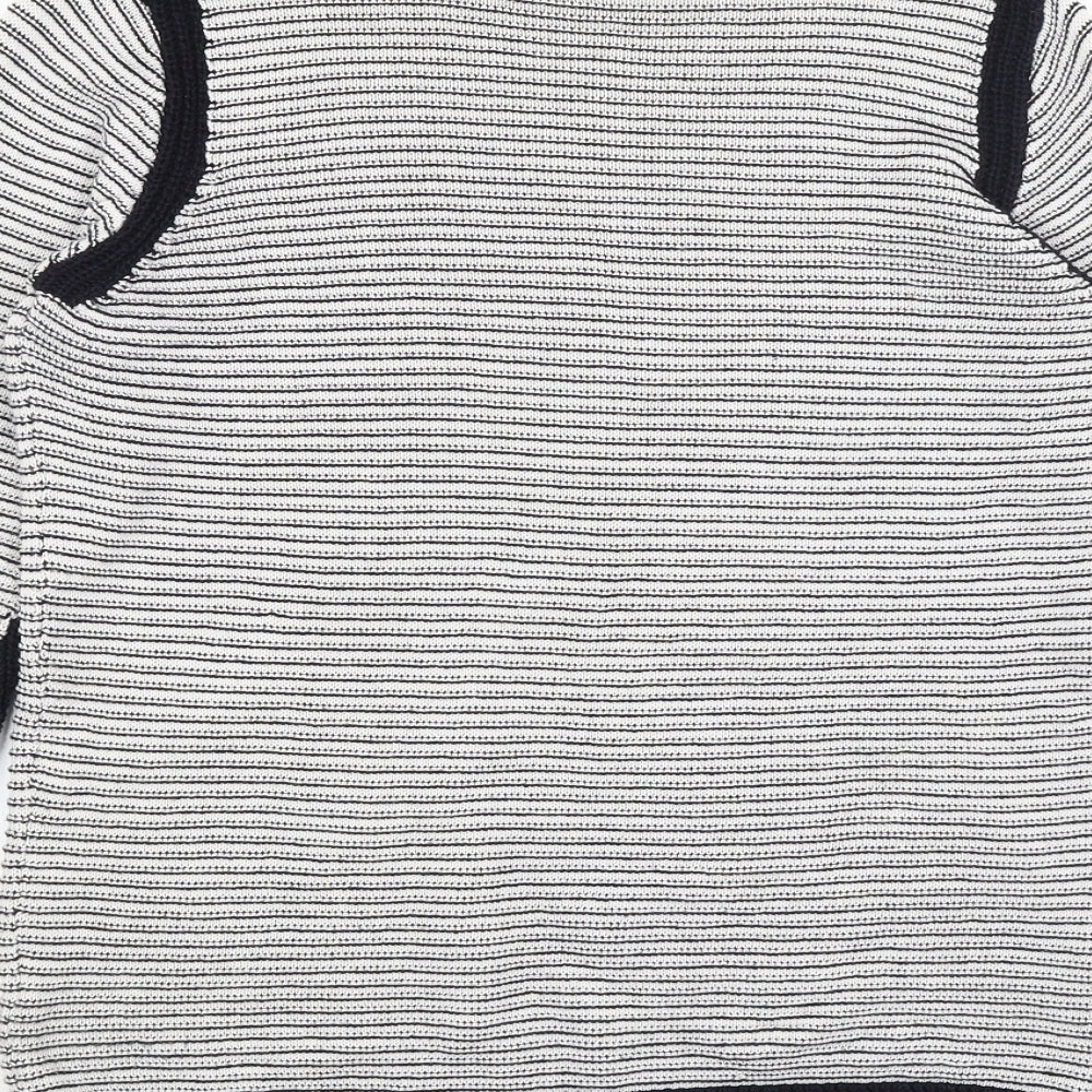 Dorothy Perkins Womens White   Pullover Jumper Size 10
