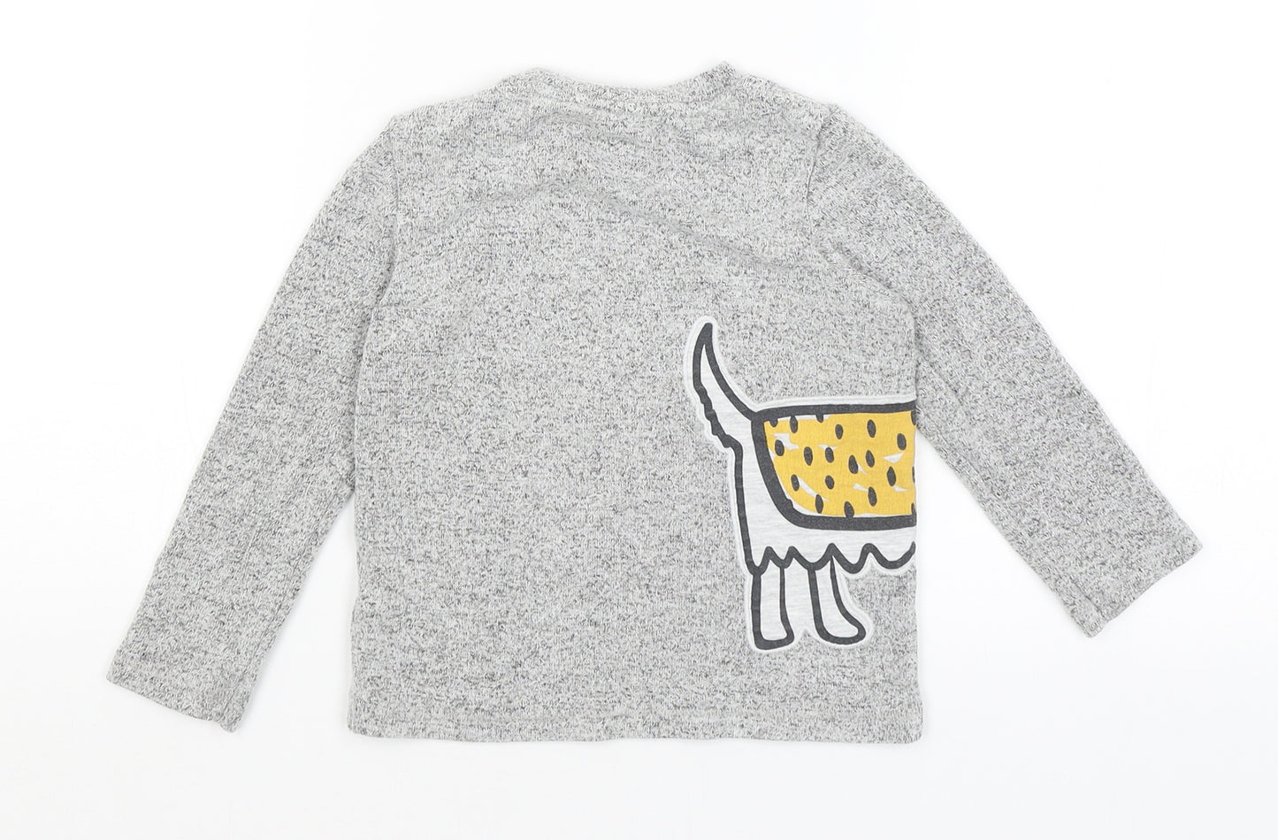 F&F Baby Grey   Basic T-Shirt Size 18-24 Months  - Dog