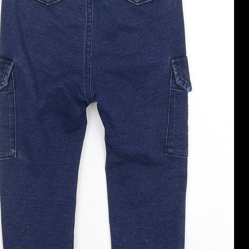 Benneton Boys Blue   Capri Trousers Size 2 Years