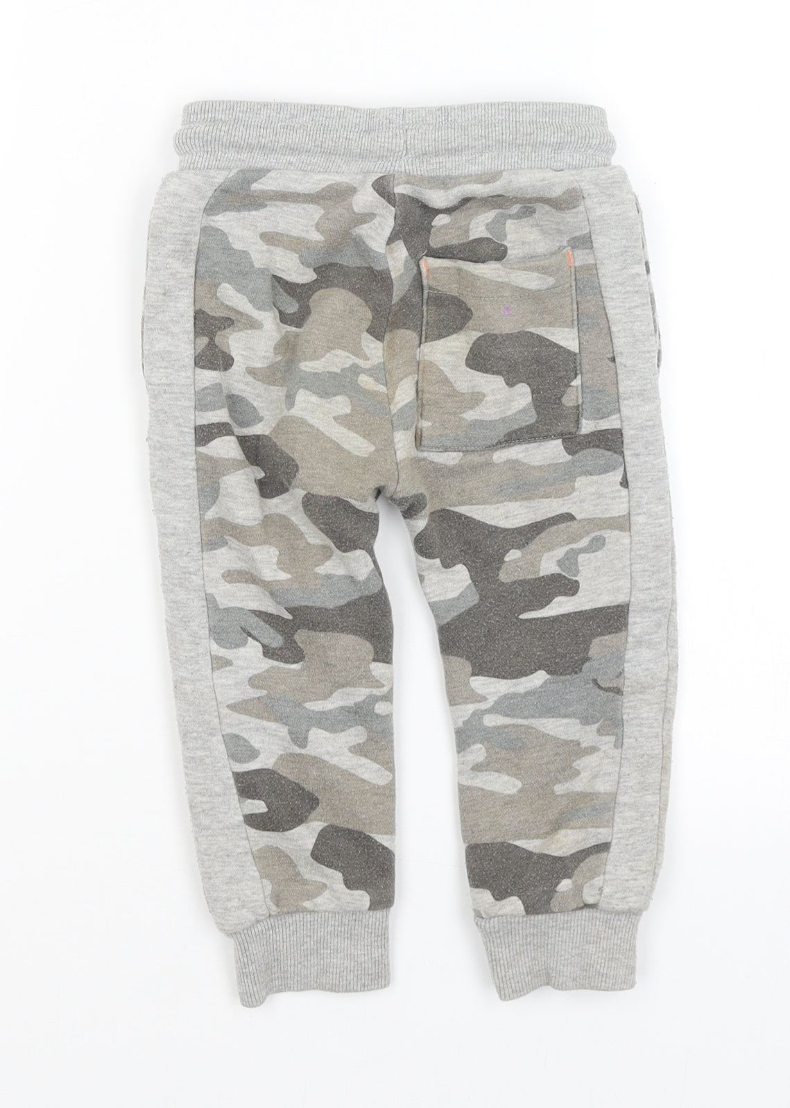 F&F Baby Grey Camouflage  Jogger Trousers Size 18-24 Months