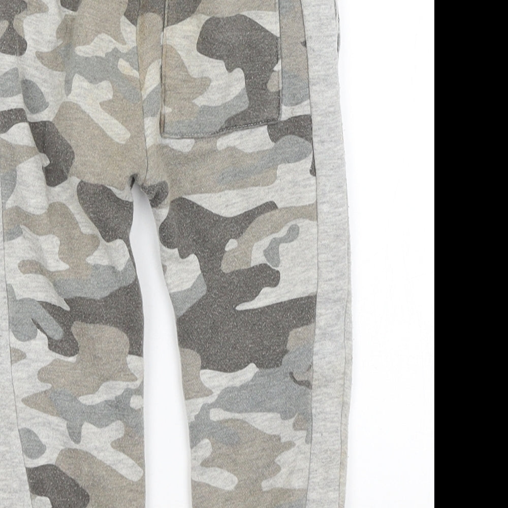 F&F Baby Grey Camouflage  Jogger Trousers Size 18-24 Months