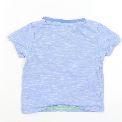 F&F Baby Blue   Basic T-Shirt Size 18-24 Months  - Monsters