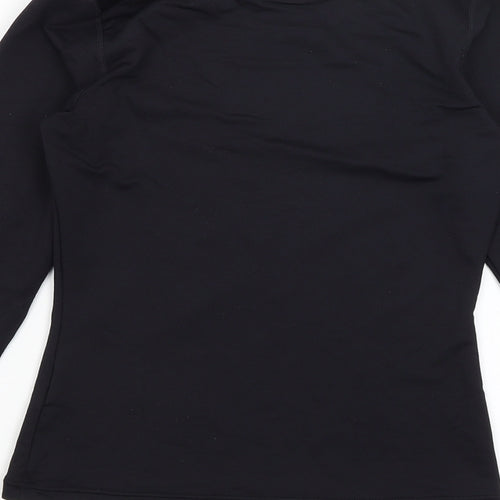 Canterbury Womens Black   Basic T-Shirt Size S