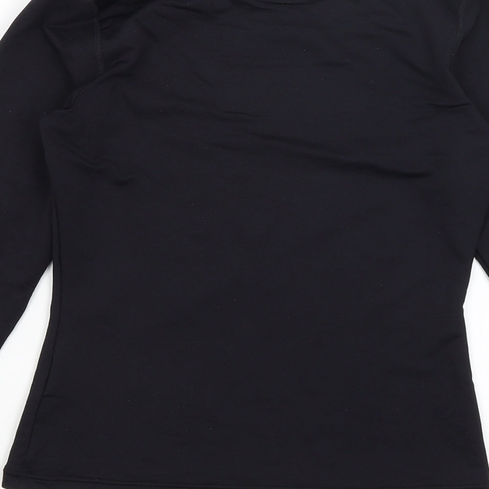Canterbury Womens Black   Basic T-Shirt Size S