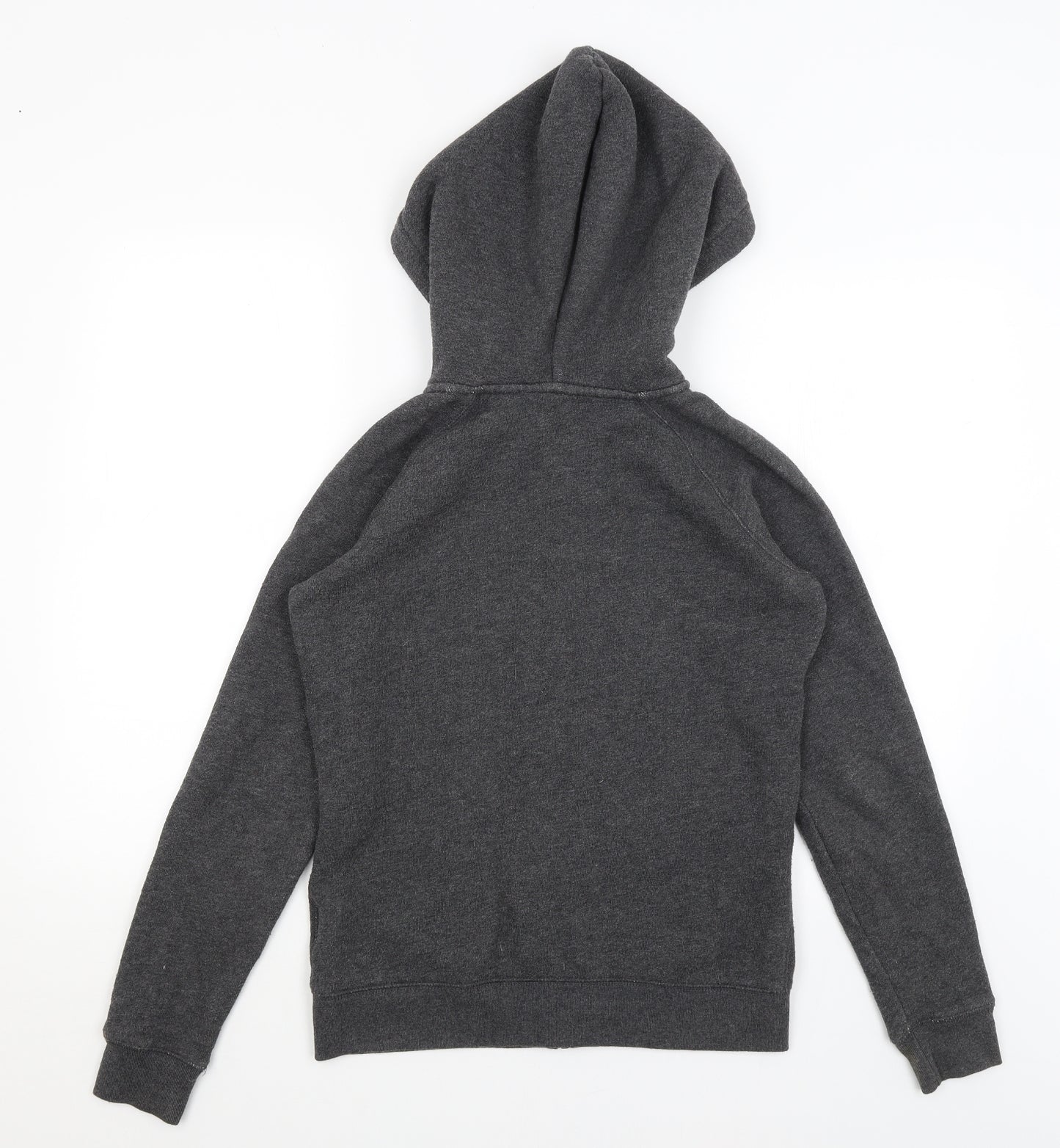 Jack Wills Womens Grey   Full Zip Hoodie Size 10