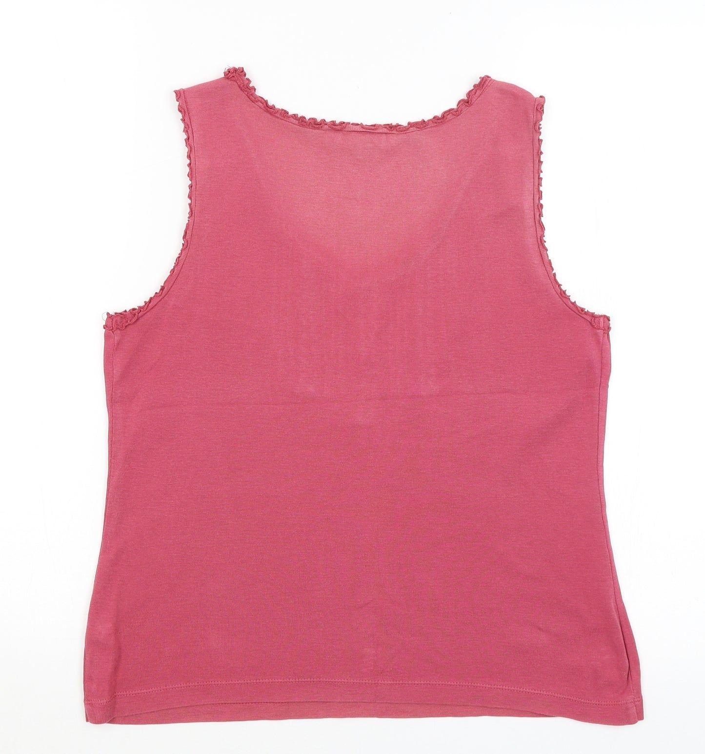 Casual Club Womens Pink   Basic Tank Size 14