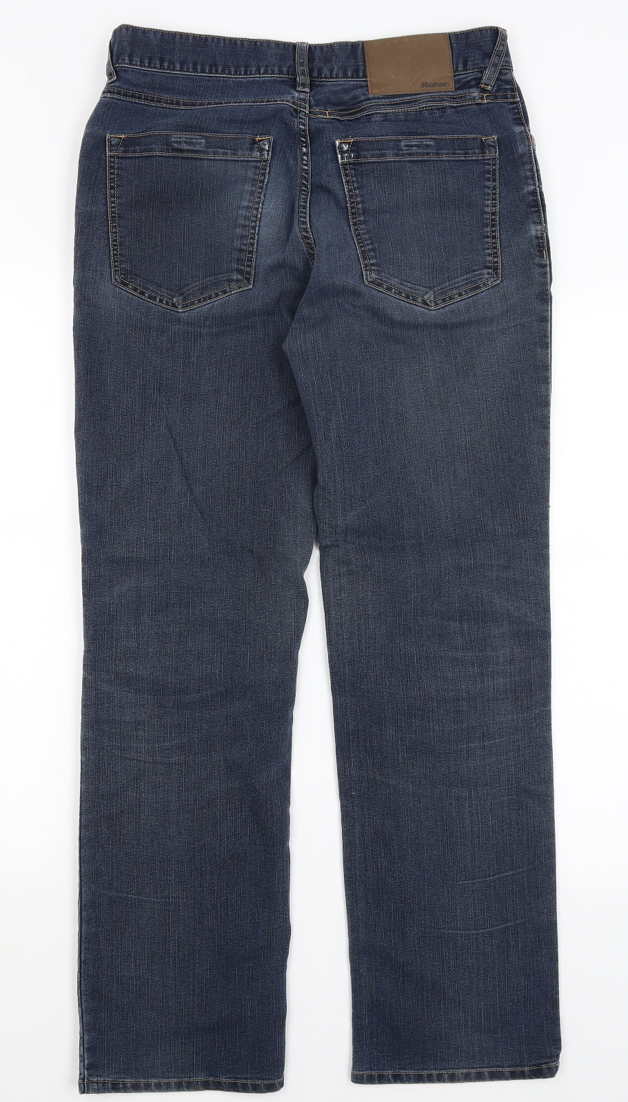 Rohan Mens Blue   Straight Jeans Size 32 in L29 in