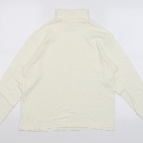 Brettles Womens Ivory   Basic T-Shirt Size XL