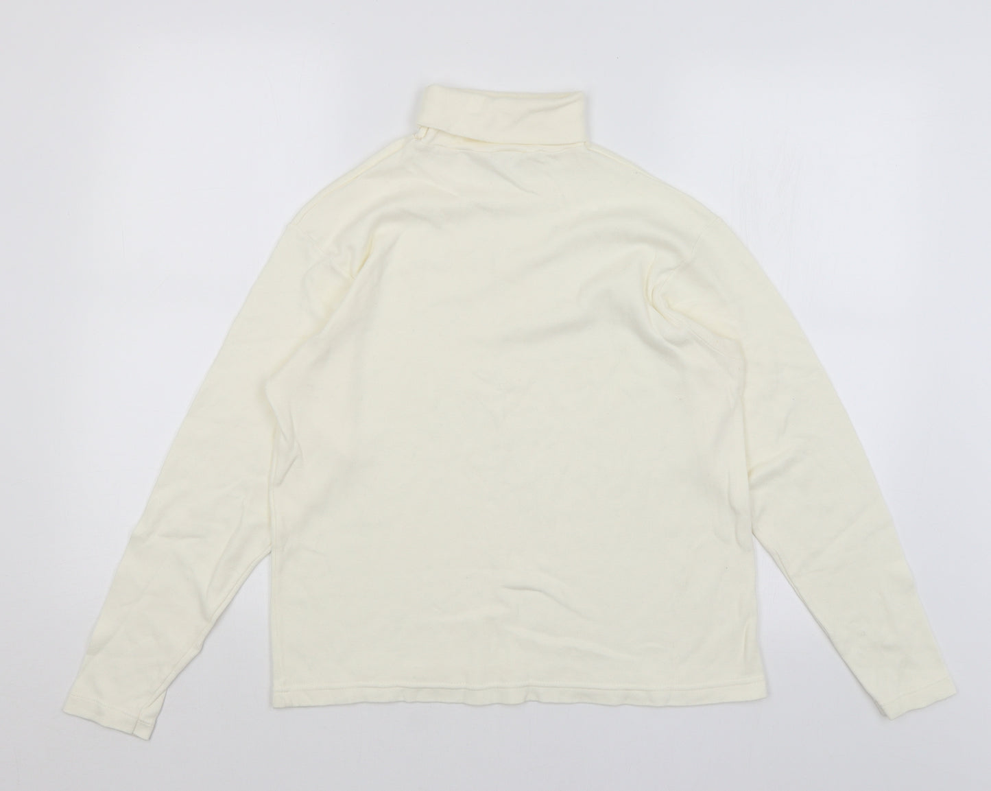 Brettles Womens Ivory   Basic T-Shirt Size XL