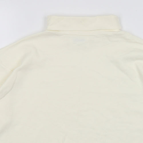 Brettles Womens Ivory   Basic T-Shirt Size XL