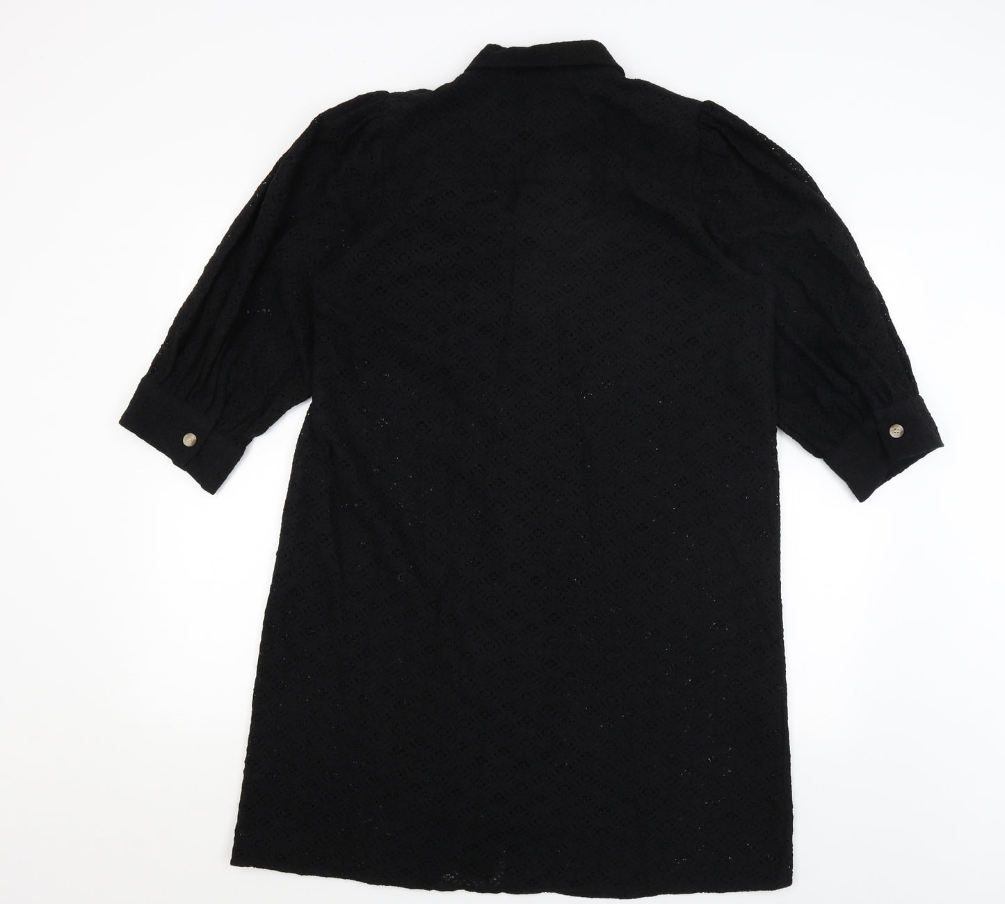 VERO MODA Womens Black   Shirt Dress  Size L