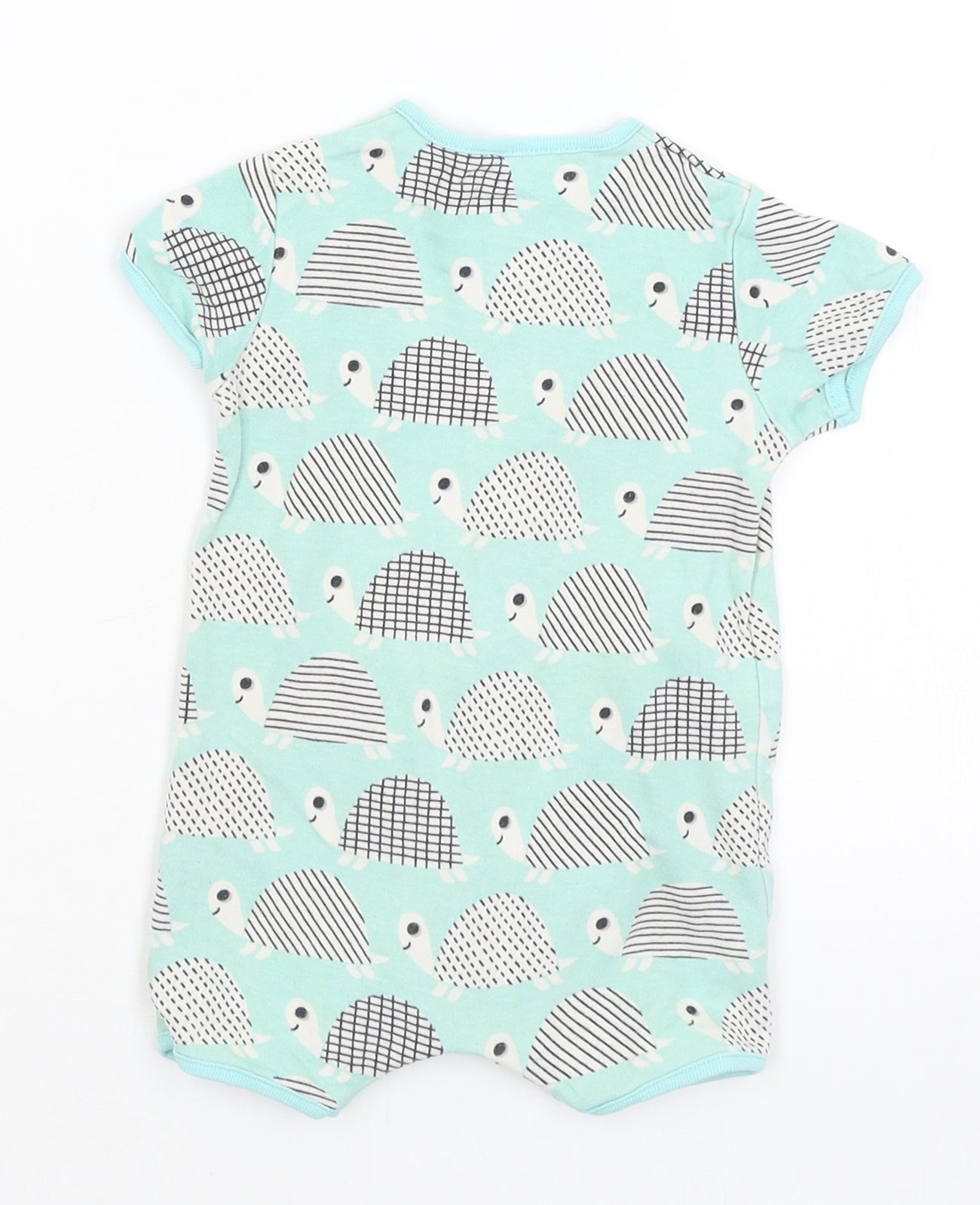 NEXT Baby Blue   Romper One-Piece Size 3-6 Months  - Tortoises