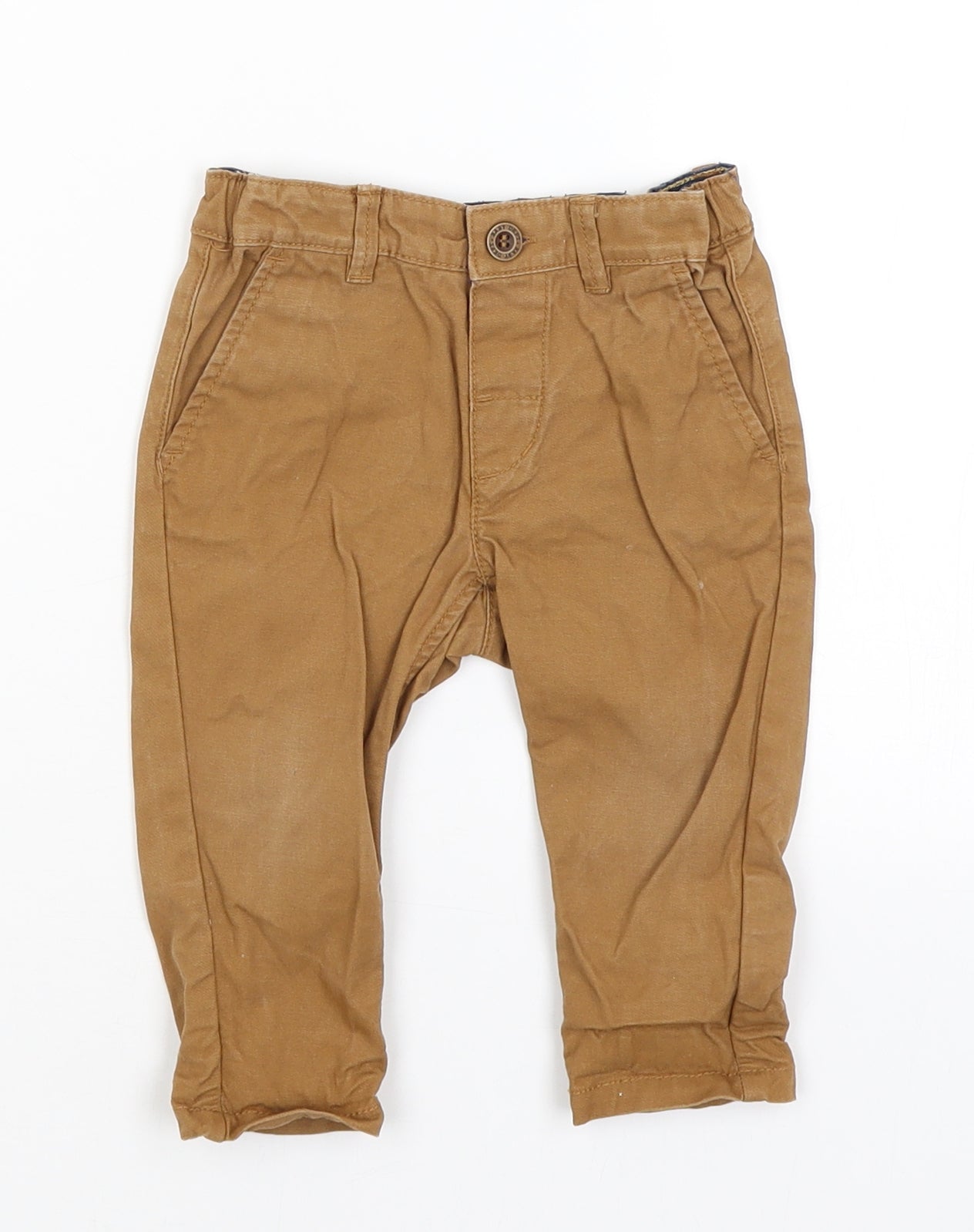 H&M Baby Brown   Cargo Trousers Size 6-9 Months