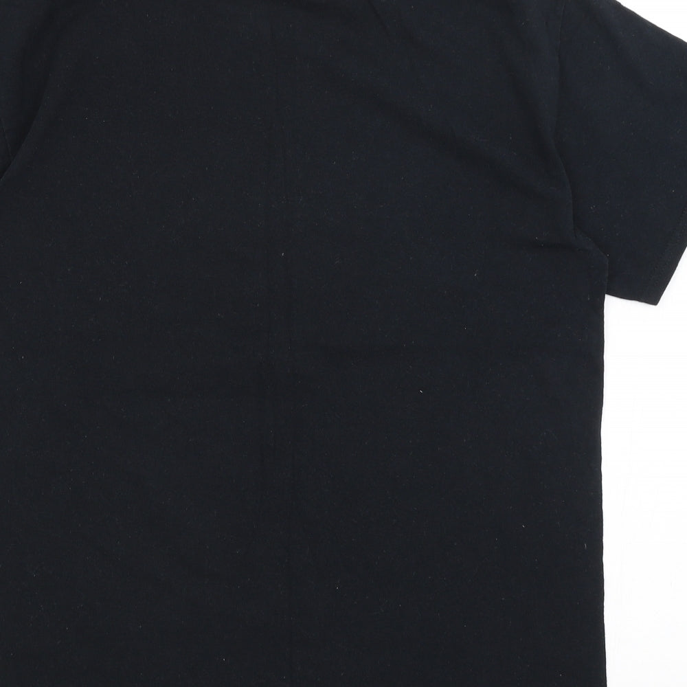 Gildan Mens Black    T-Shirt Size M  - Anime