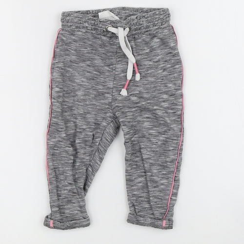 Topo Mini Girls Grey   Jogger Leggings Size 12 Months