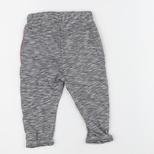 Topo Mini Girls Grey   Jogger Leggings Size 12 Months