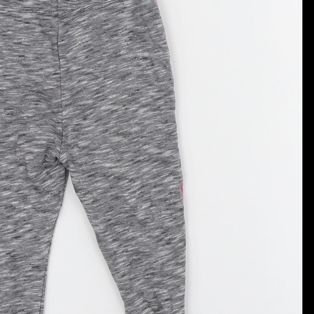 Topo Mini Girls Grey   Jogger Leggings Size 12 Months