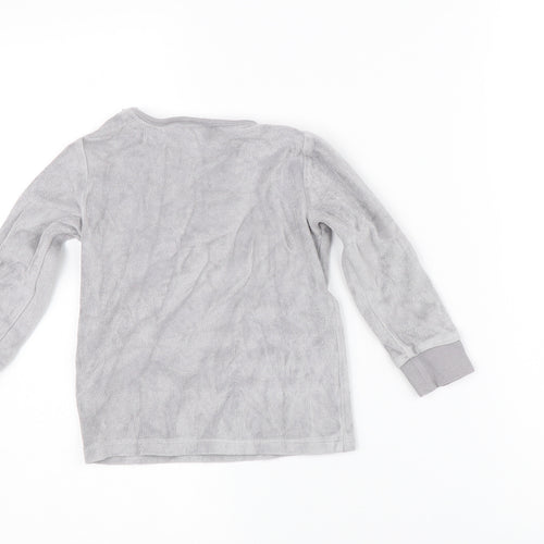 Zara Girls Green Solid  Top Pyjama Top Size 2-3 Years