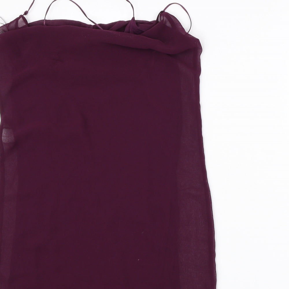 Zara Womens Purple   Basic Blouse Size S