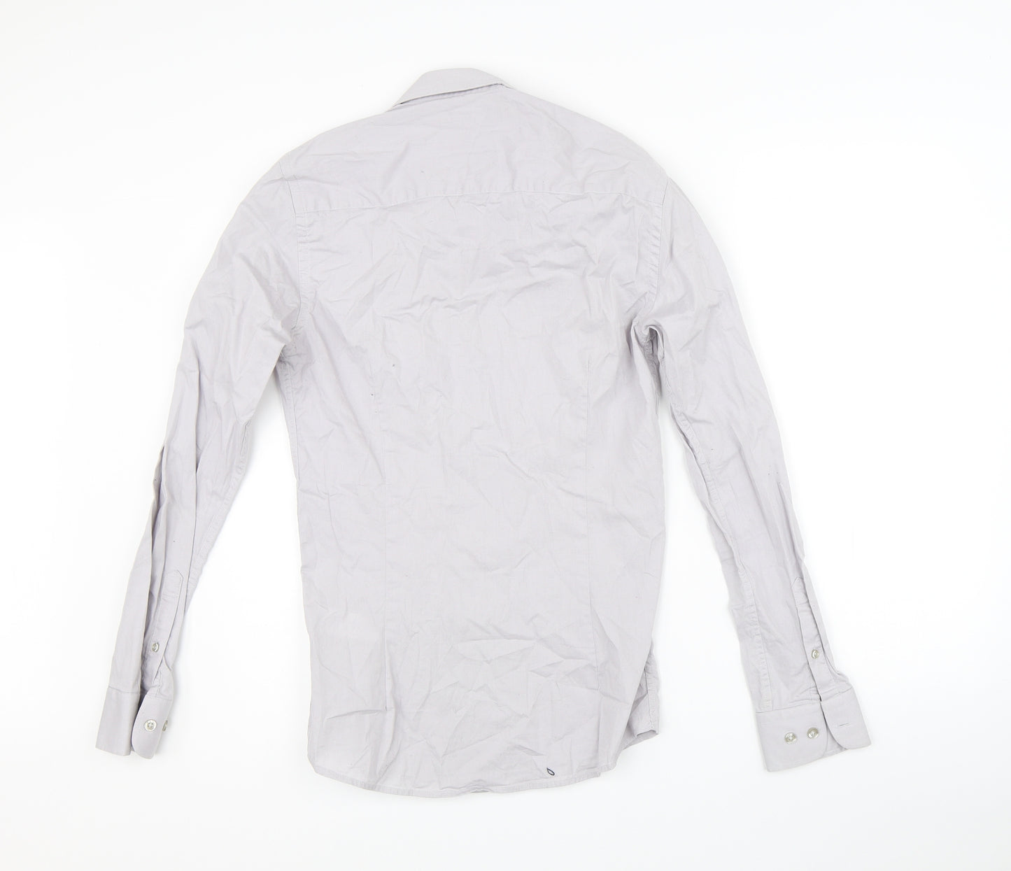 New Look Mens Grey    Button-Up Size S
