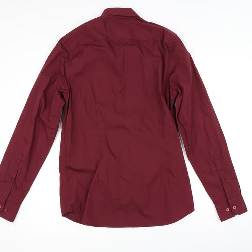 ASOS Mens Purple    Button-Up Size S