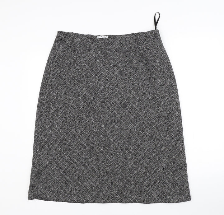 Berkertex Womens Grey Maxi Skirt Size 16