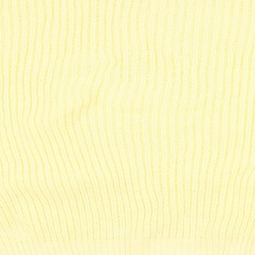 Dorothy Perkins Womens Yellow   Pullover Jumper Size S