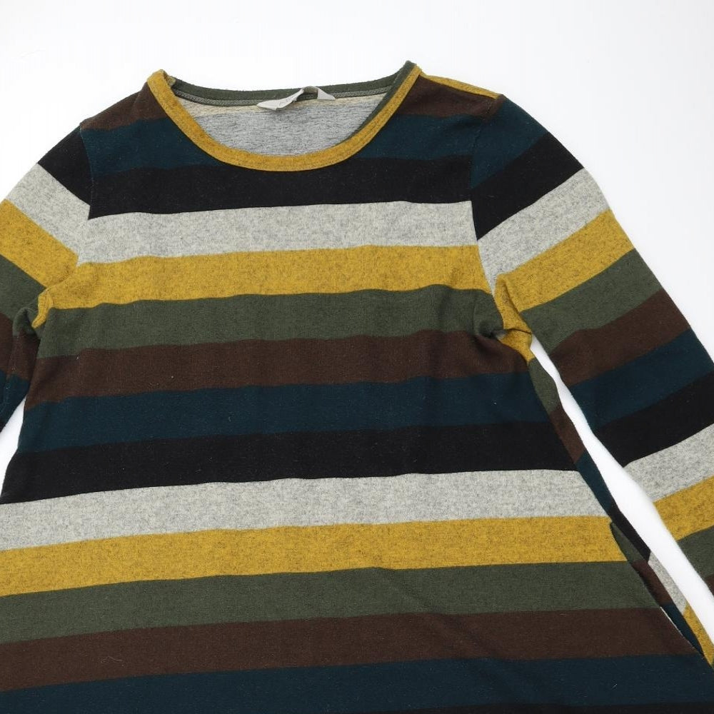 Apricot Womens Multicoloured Striped  Jumper Dress  Size 12