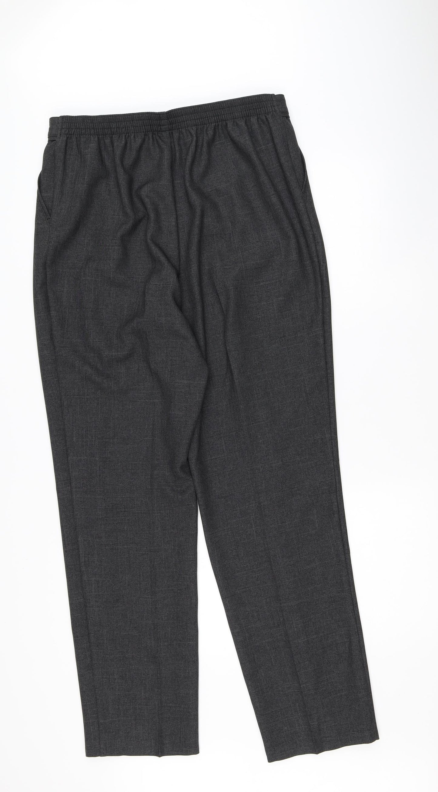 Marks and Spencer Womens Green   Trousers  Size 14 L31 in