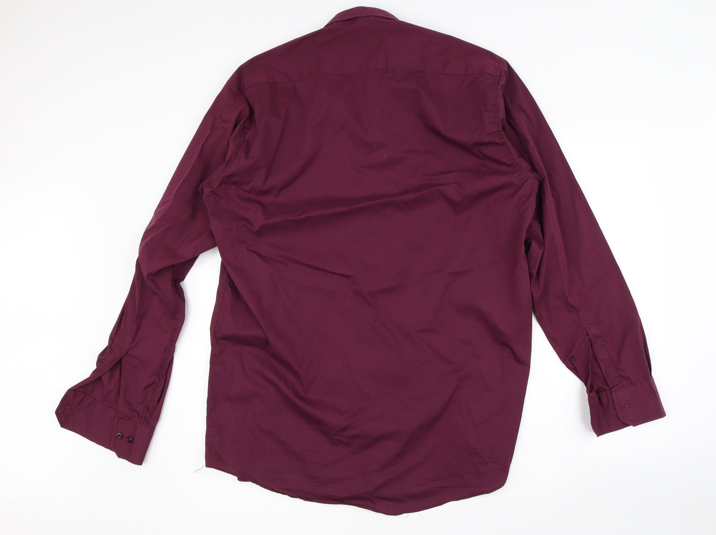 Lyon Becker Mens Purple    Button-Up Size 2XL