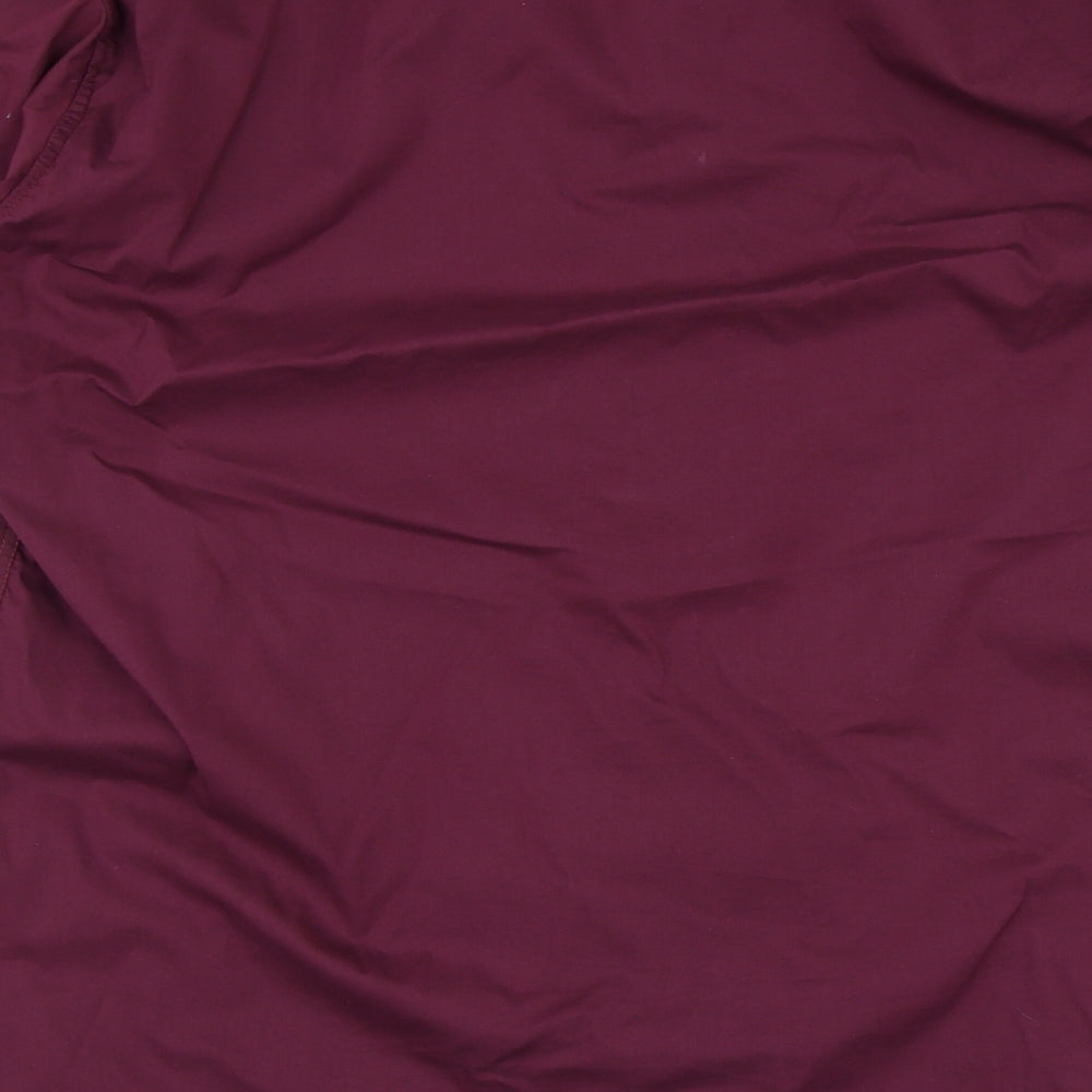Lyon Becker Mens Purple    Button-Up Size 2XL