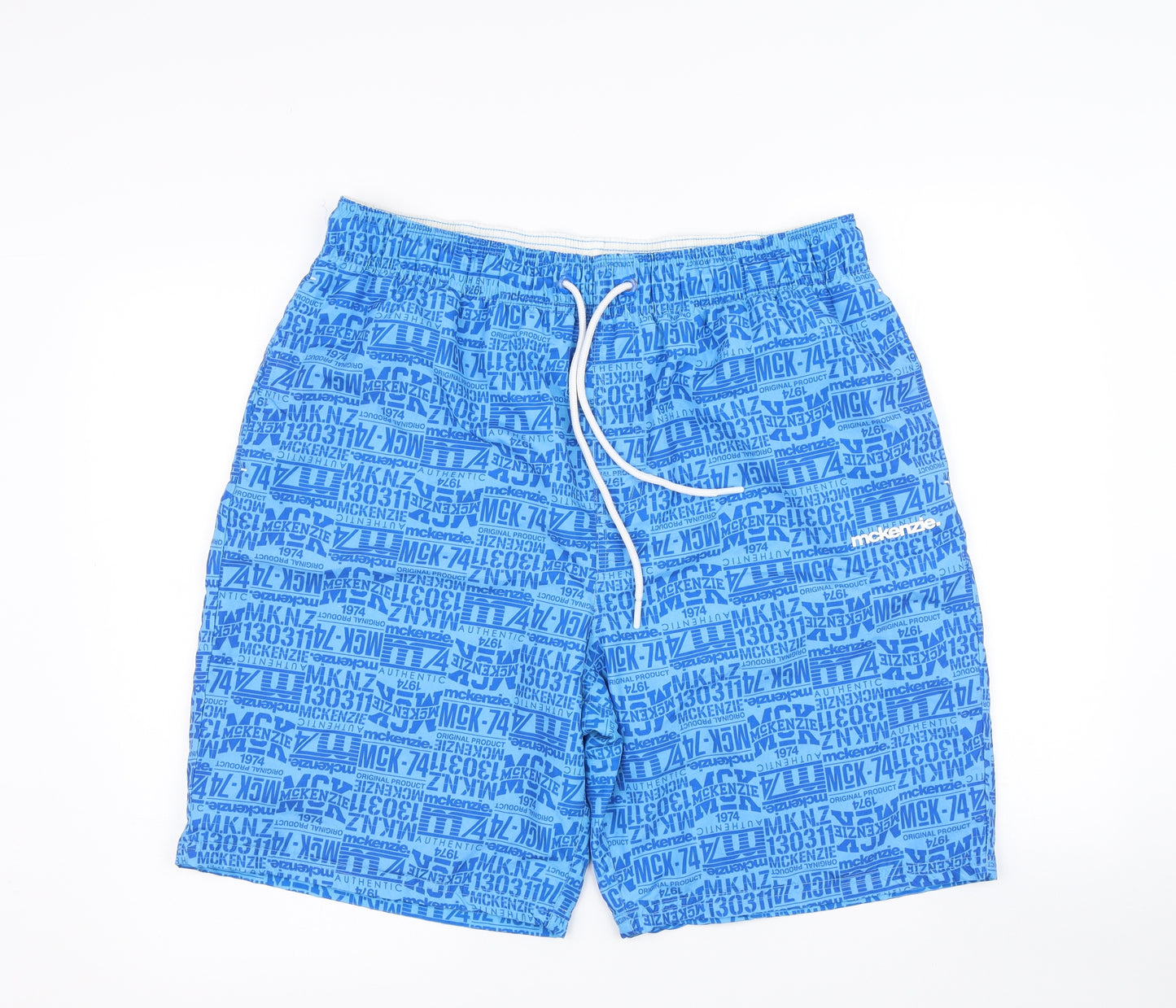 McKenzie Mens Blue   Bermuda Shorts Size XL
