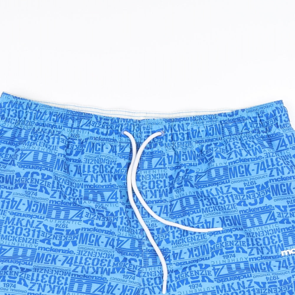 McKenzie Mens Blue   Bermuda Shorts Size XL