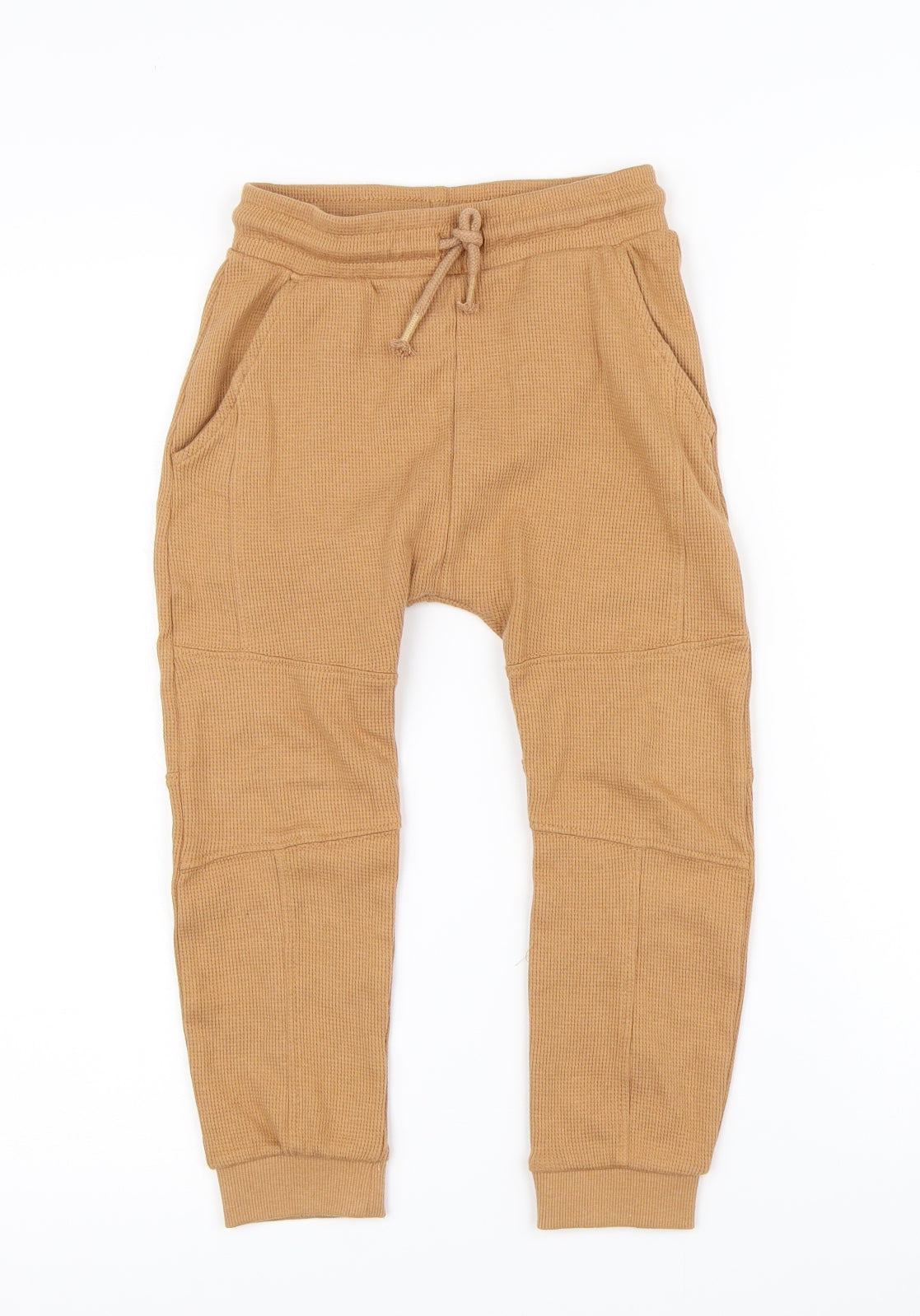 George Boys Brown   Jogger Trousers Size 4-5 Years