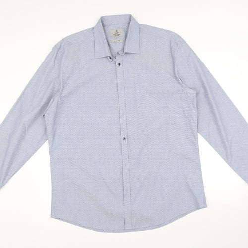 Matalan Mens Blue    Button-Up Size 17