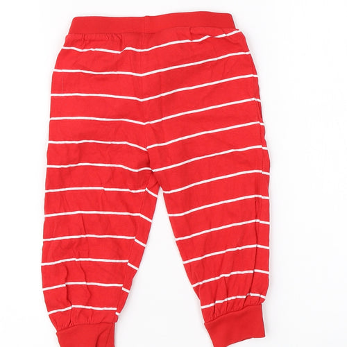 Primark Baby Red Striped  Cami Pyjama Pants Size 18-24 Months