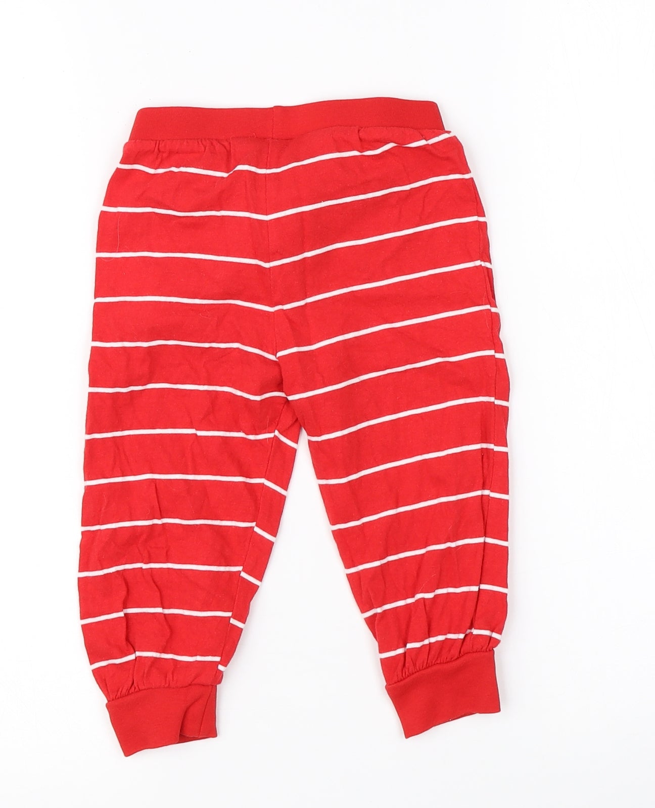 Primark Baby Red Striped  Cami Pyjama Pants Size 18-24 Months