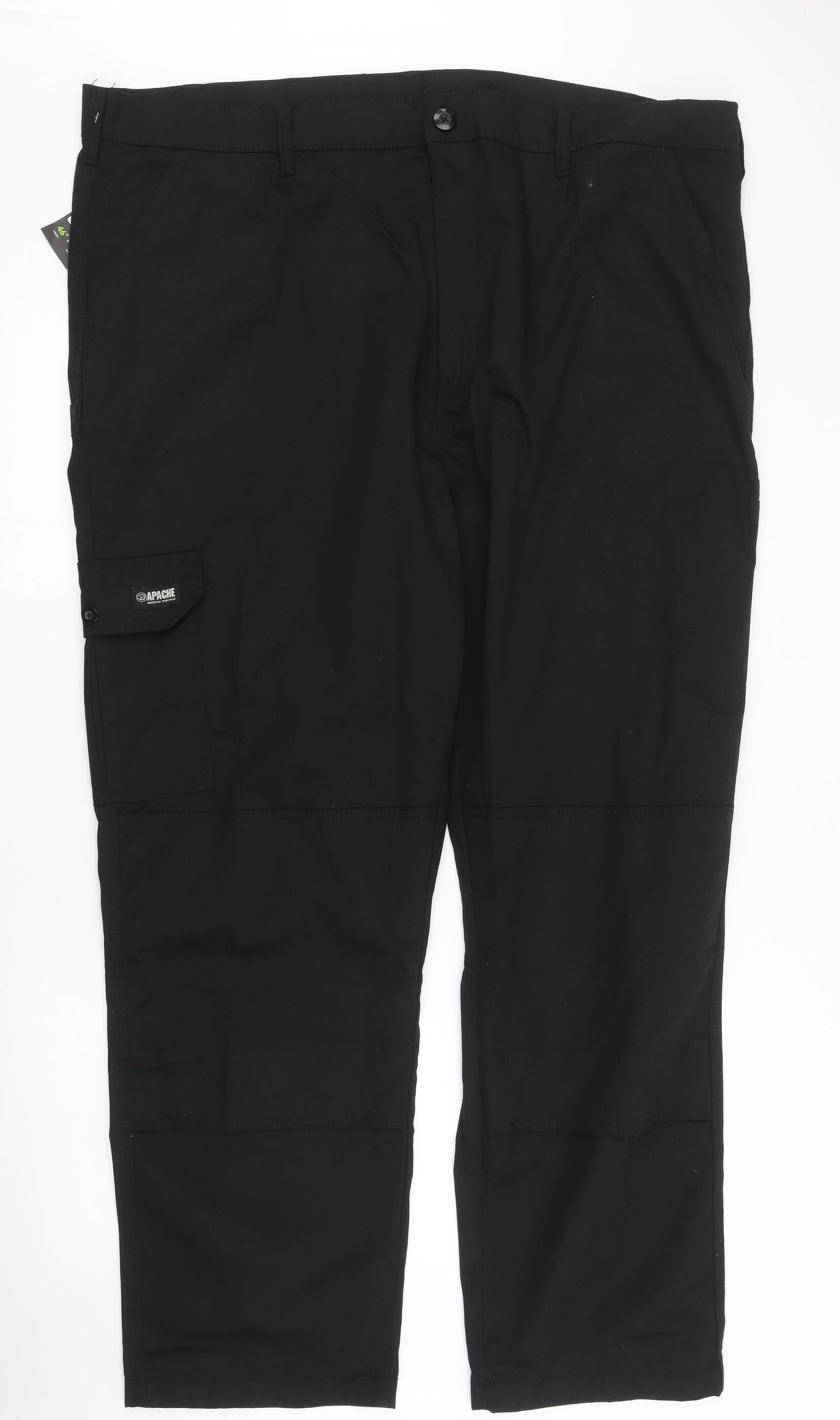 Apache Mens Black   Capri Trousers Size 46 in L31 in
